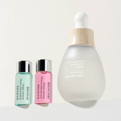 Ampoules that mixes booster 