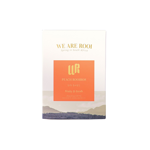 Peach Rooibos Teabags and Naturally Caffeine free