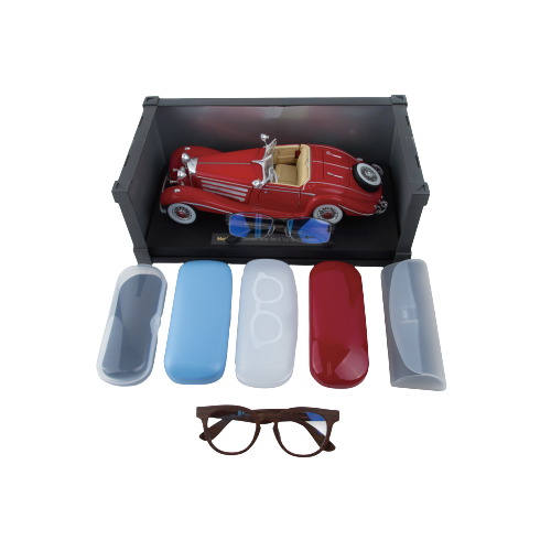 Plastic spectacle case