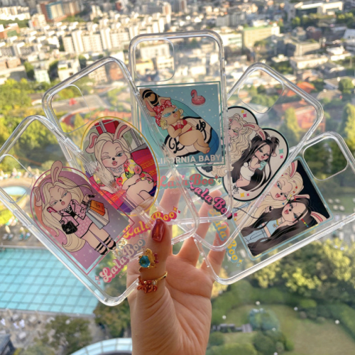 Lala Boo Clear Phone Case