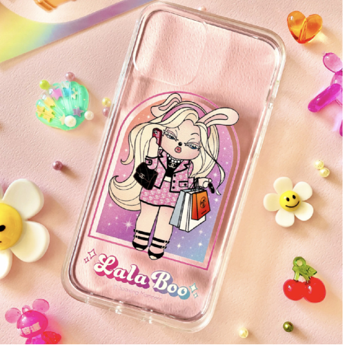 Lala Boo Clear Phone Case