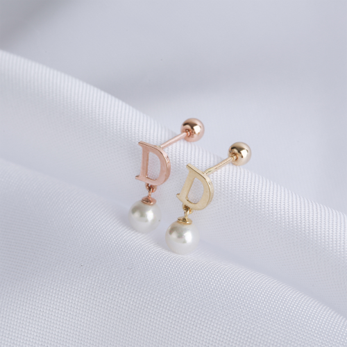 Drop Pearl Piercing