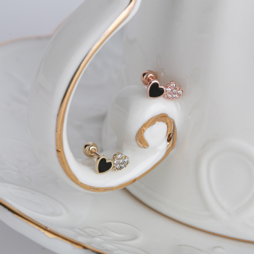 Heart Electronic Display Piercing