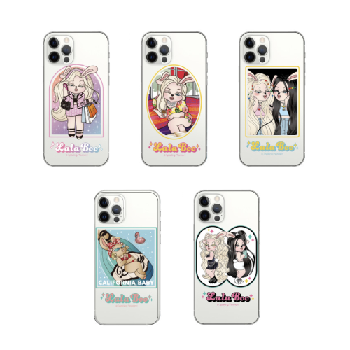 Lala Boo Clear Phone Case