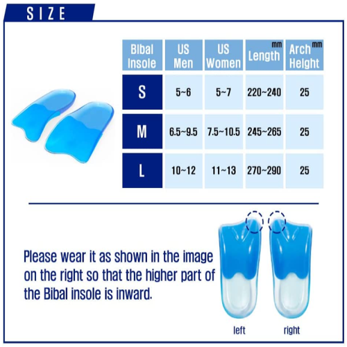 Plantar Fasciitis Relief Half Gel Insoles Arch Sup
