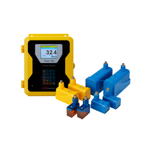 Fixed type flowmeter for permanent installation