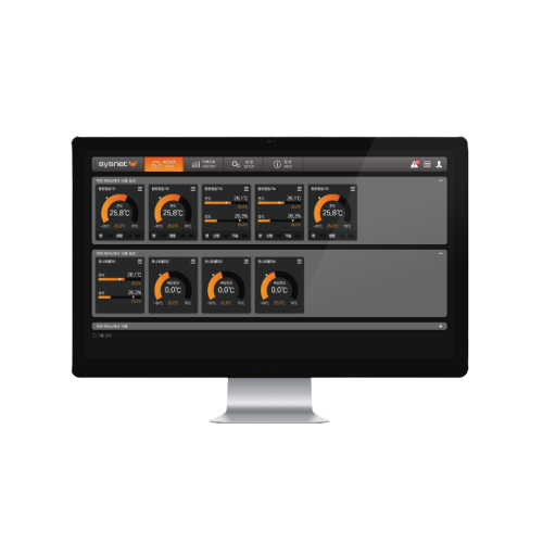 SYSnet W1 Series main screen