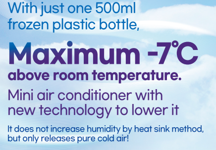 Cool Smile Portable Office Homecare Office Camping