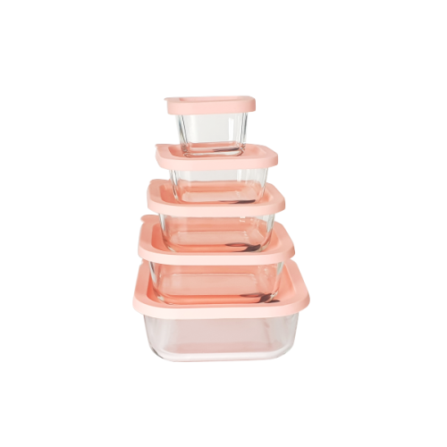 Ovensafe Glass with Silicone Lid