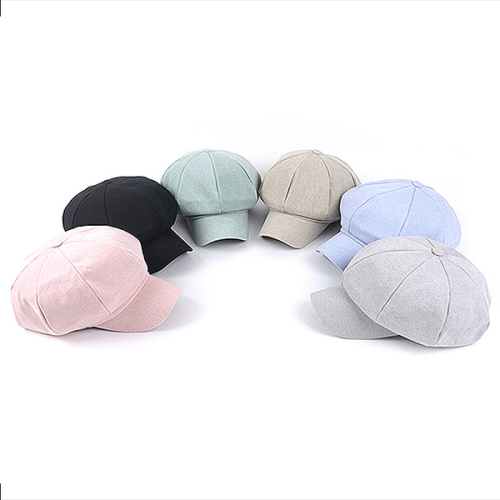 Cotton Simple Newsboy Cap