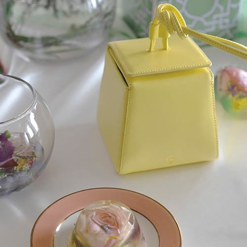 Amaretti Box Bag Lemon Drop