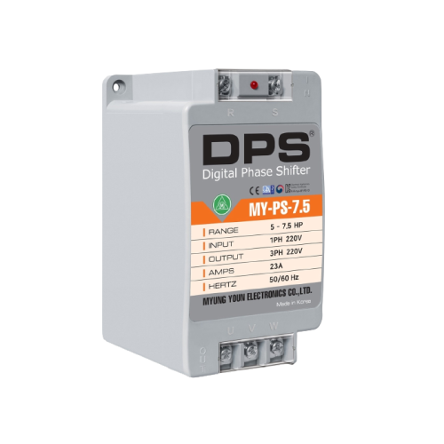 You can run your 3 phase motor from 1 phase power