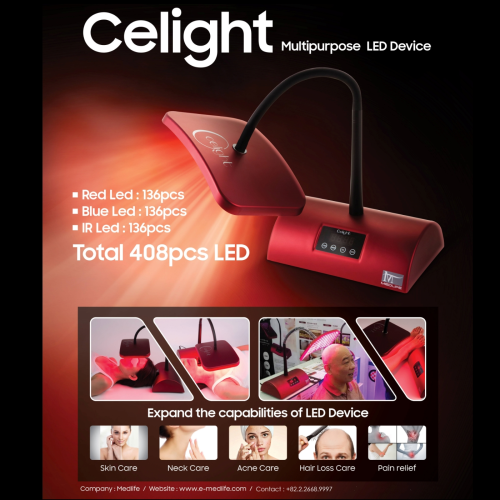 Pore, wrinkles, acne, lifting, hair loss treatment possible