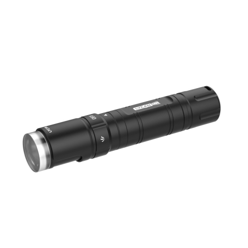 black flashlight