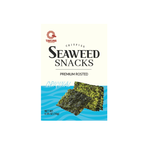 Premium roasted TAKUMI seaweed snack Original
