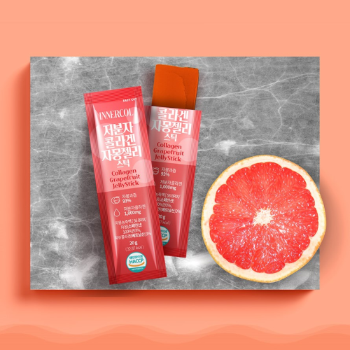 INNERCOL Collagen Grapefruit Jelly Stick 20g