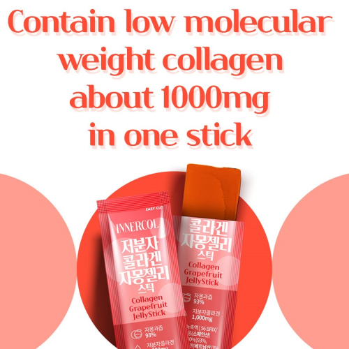 INNERCOL Collagen Grapefruit Jelly Stick 20g