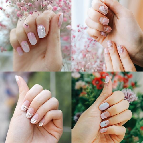 Real Gel Nail Sticker Nail Patch Nail polish