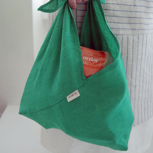Linen Zero Waste Bento Bag