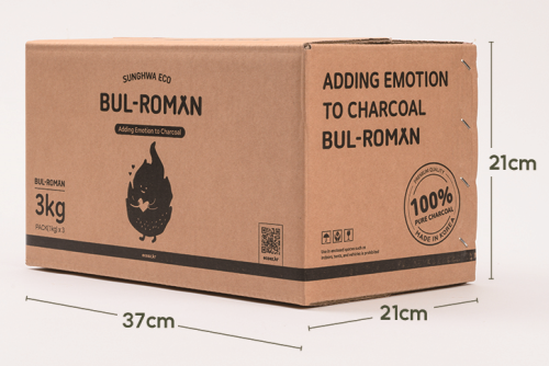 BULROMAN Finen Charcoal