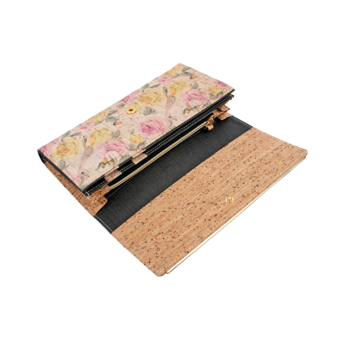 COPI Womens Wallets Vegetable Italy Cork Leather V