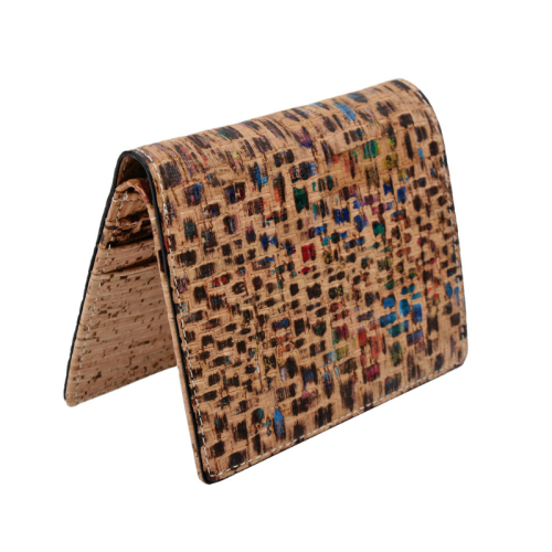 COPI Unisex Wallets Vegetable Italy Cork Leather V
