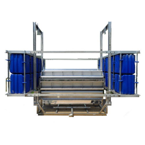 Multi-functional Water Purification Device  Based on Buoyancy Water Wheel System