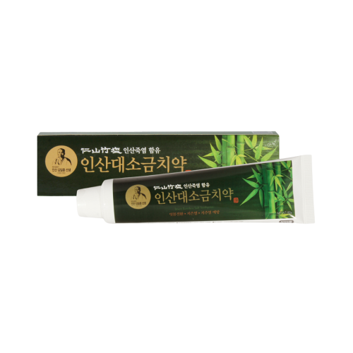 Bamboo salt toothpaste