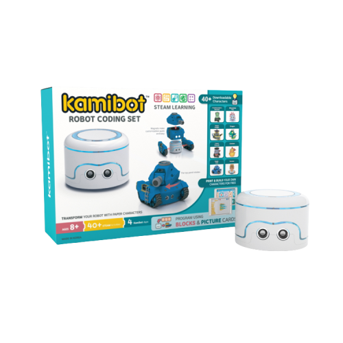 Kamibot is a small programable robot