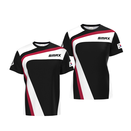 Smax Korea Mesh Fabric Sportswear Short Sleeve Tsh