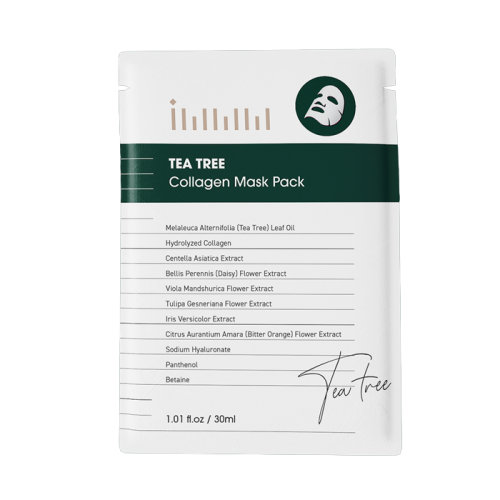 tea tree organic face mask pack
