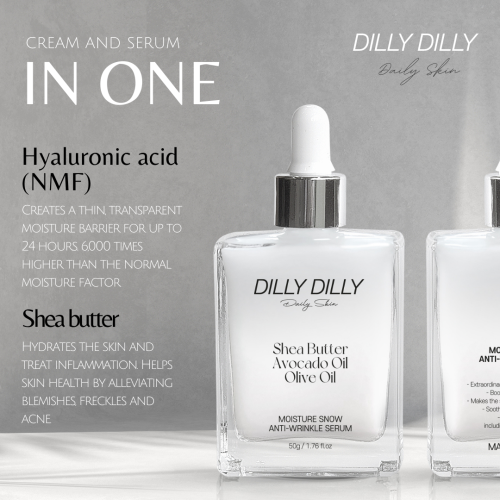 DillyDilly Daily Skin Moisture Snow Anti wrinkle F
