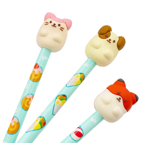 6in1 Hello Anirollz 05mm Gel Pen Set