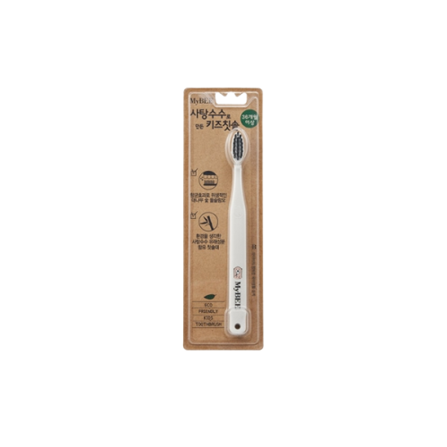 Mybee Kids Toothbrush Made From Sugar Cane 1ea