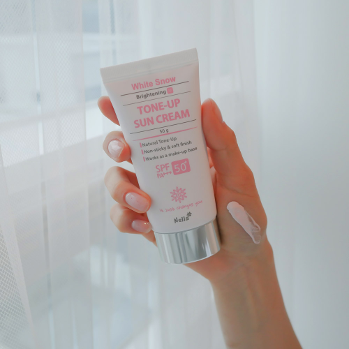 White Snow Brightening Fermented Tone Up Sun Cream