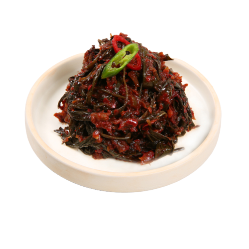 Seasoned Red Pepper Leaves