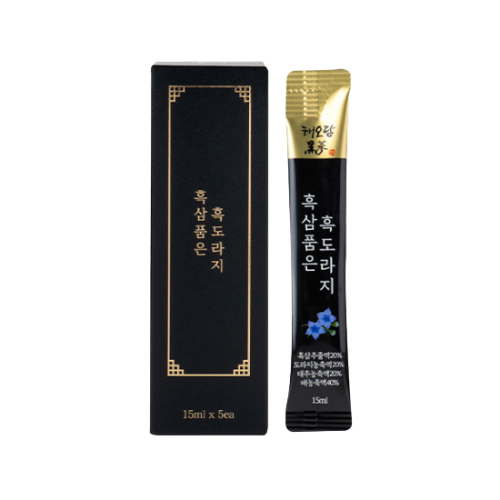 Black Bellflower Absorbing Black Ginseng