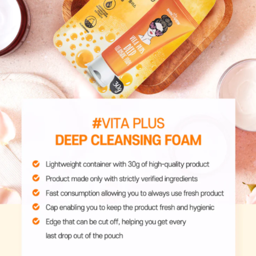 Shinsiaview Vita Plus Deep Cleasing Foam