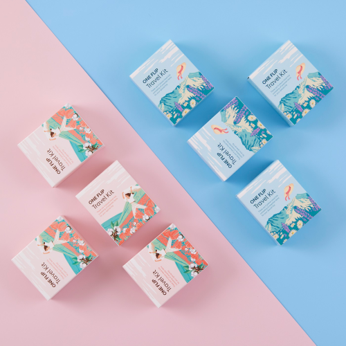 Five essential travel items are organized into one package.