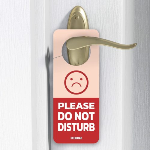 Reversible and Double Sided Privacy Office Sign