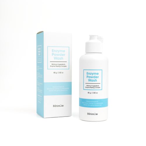 the product in a white and blue box