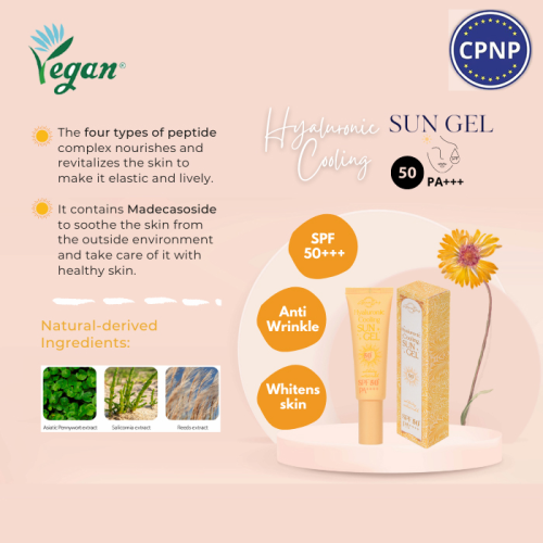 Vegan Hyaluronic Cooling Sun Gel SPF50PA
