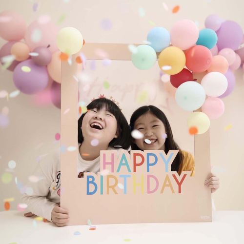 Happy Birthday Paper Photo Frame