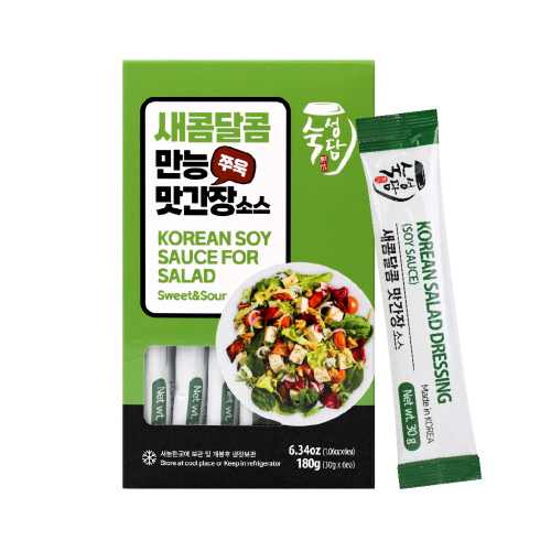 Korean soy sauce for Salad Sweet Sour 180g(30g*6ea)
