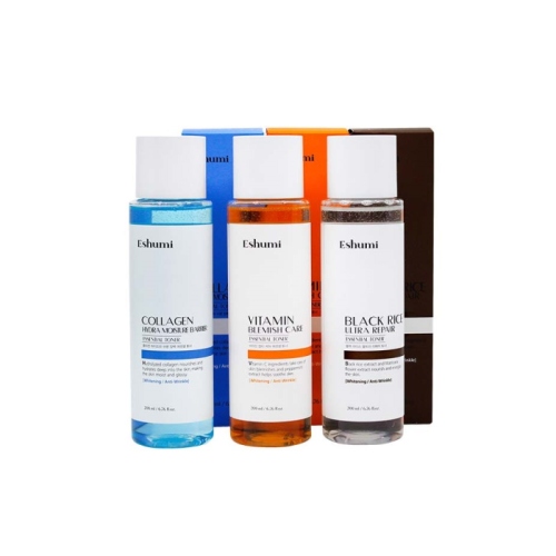 Essential Toner 3type Collagen Vitamin Black ric