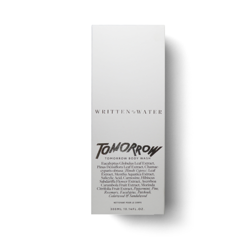 tomorrow body wash box