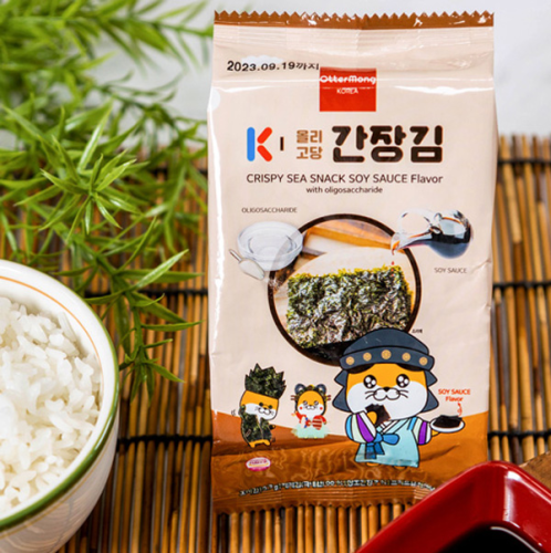 Crispy sea snack soy sauce flavor