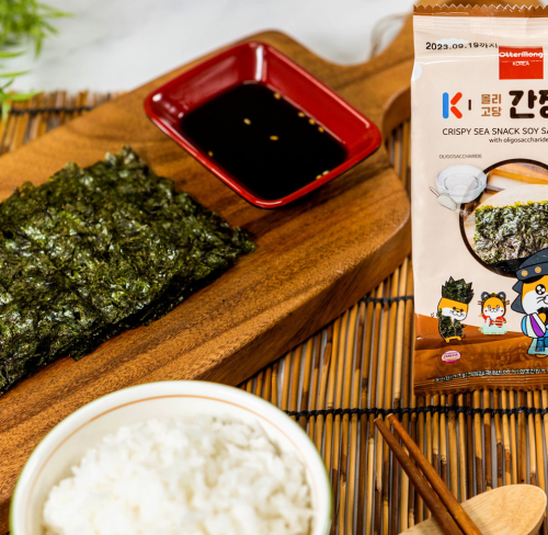 Crispy sea snack soy sauce flavor