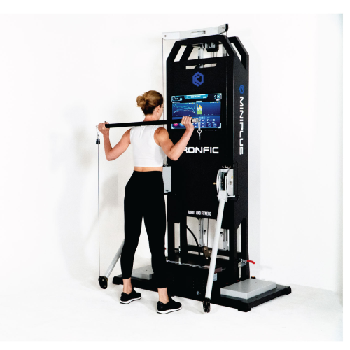 a fitness machine with a variety of exercises