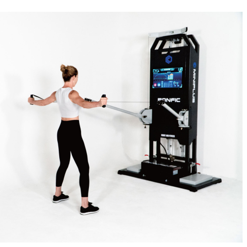 a fitness machine with a variety of exercises